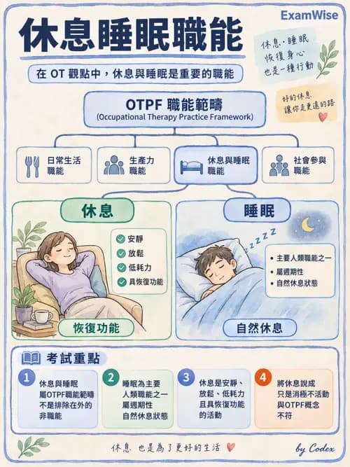 職治 - 日常生活活動、進食與吞嚥 - AI 圖文解析預覽