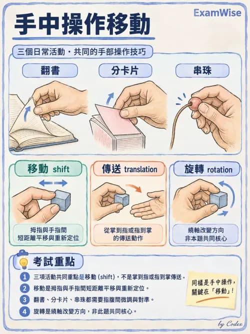 職治 - 動作發展與手功能 - AI 圖文解析預覽
