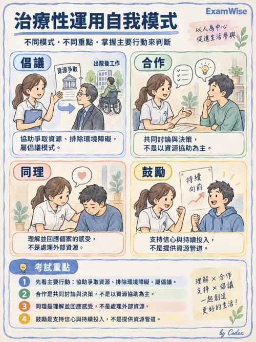 職治 - 團體類型與治療關係 - AI 圖文解析預覽