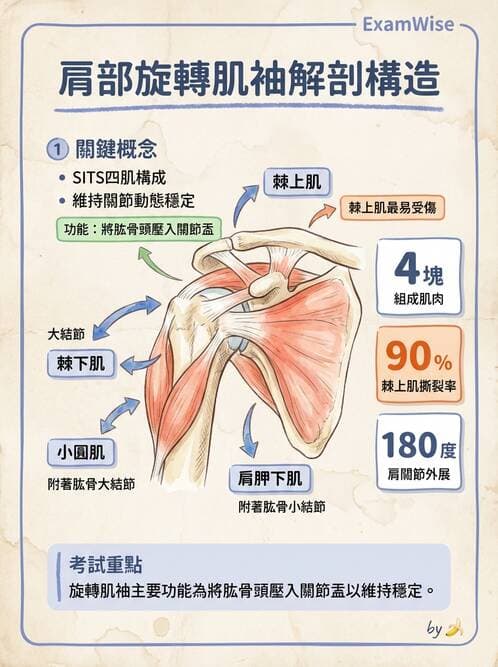 護理師 - 骨骼、肌肉系統 - AI 圖文解析預覽