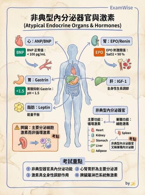 護理師 - 內分泌系統 - AI 圖文解析預覽