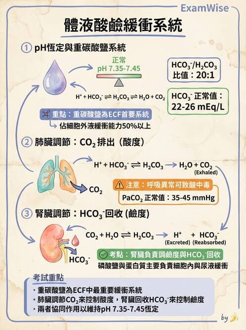 護理師 - 體液平衡 - AI 圖文解析預覽