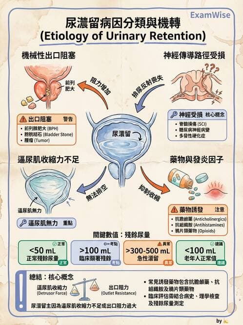 護理師 - 泌尿排泄與導尿護理 - AI 圖文解析預覽