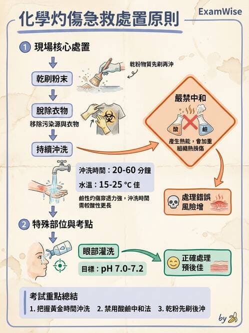 護理師 - 燒傷護理 - AI 圖文解析預覽