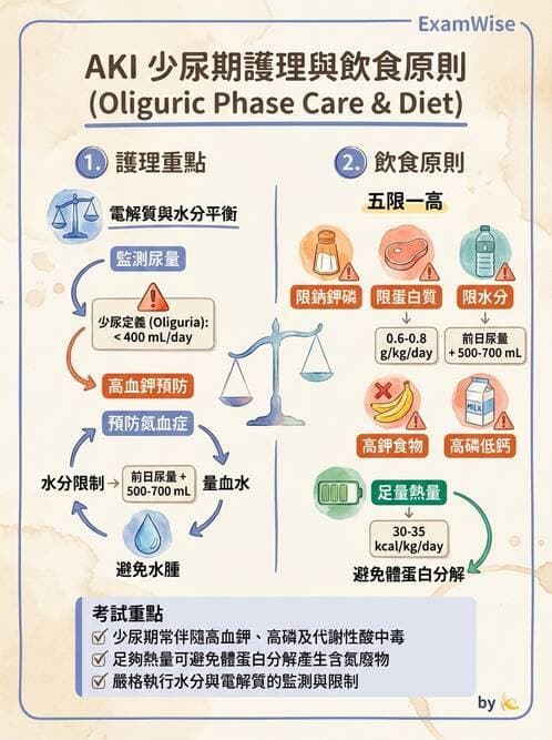 護理師 - 腎炎、腎衰竭與慢性腎臟病 - AI 圖文解析預覽