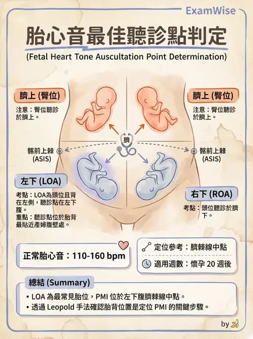護理師 - 胎兒發育與監測評估 - AI 圖文解析預覽