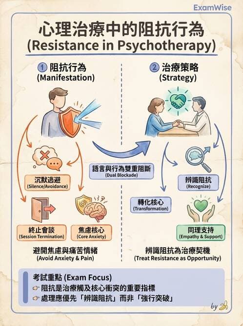 護理師 - 心理治療與團體治療 - AI 圖文解析預覽
