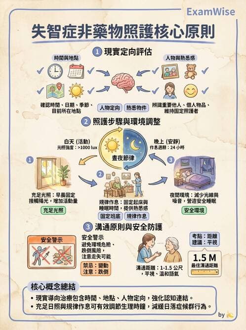 護理師 - 老年精神疾患 - AI 圖文解析預覽