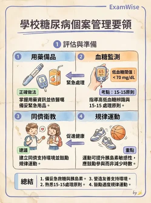 護理師 - 學校衛生護理 - AI 圖文解析預覽