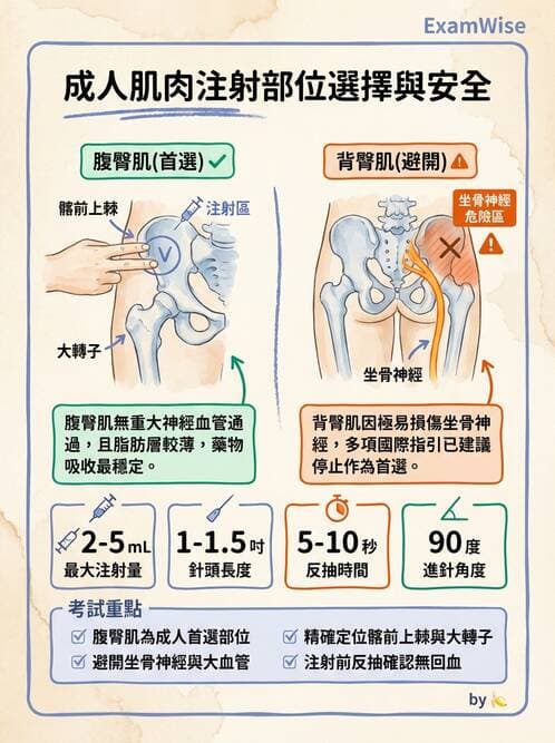 護理師 - 注射技術 - AI 圖文解析預覽