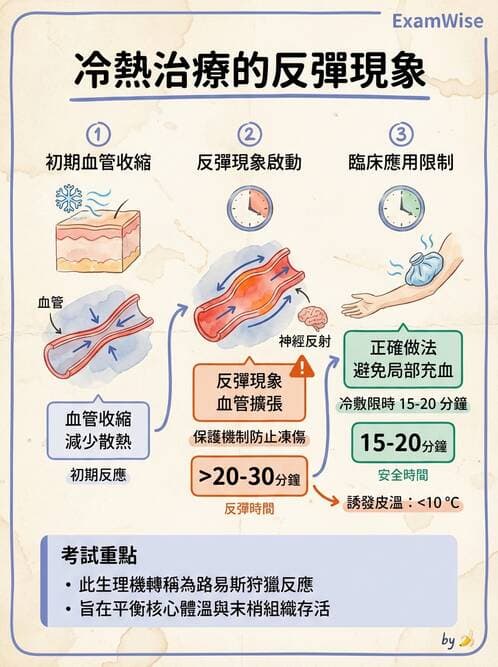 護理師 - 冷熱療法 - AI 圖文解析預覽