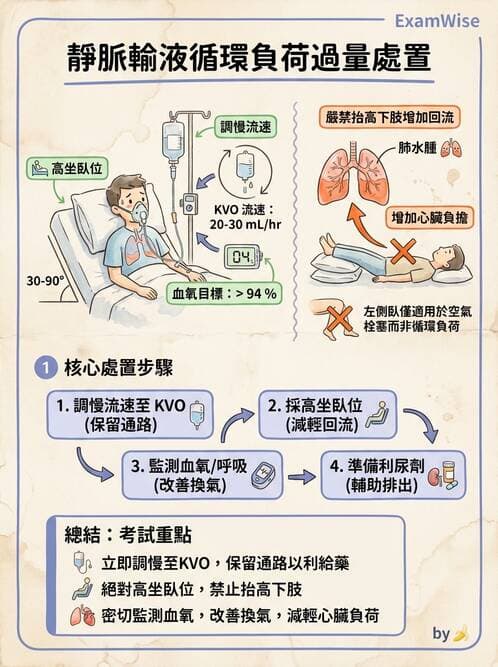 護理師 - 靜脈輸液與電解質平衡 - AI 圖文解析預覽