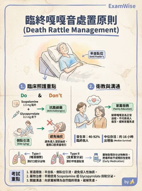 護理師 - 臨終與哀傷護理 - AI 圖文解析預覽