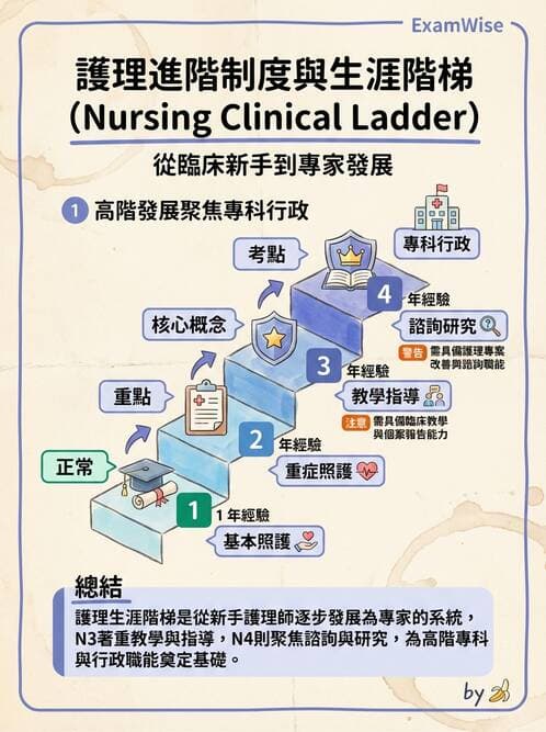 護理師 - 績效評估與專業發展 - AI 圖文解析預覽