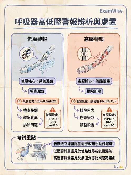 護理師 - 呼吸衰竭與胸腔護理 - AI 圖文解析預覽