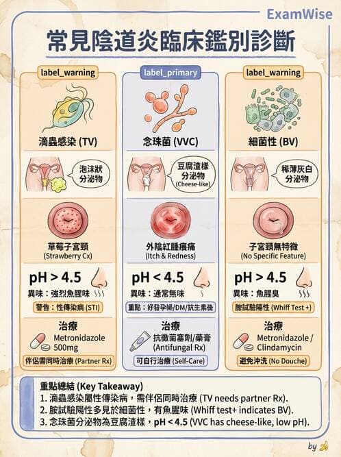護理師 - 婦科腫瘤與感染 - AI 圖文解析預覽