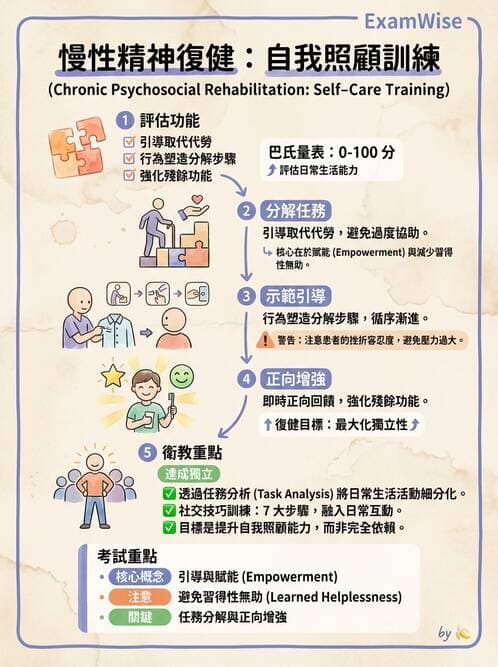 護理師 - 思覺失調症護理 - AI 圖文解析預覽