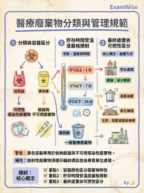 護理師 - 環境衛生與護理 - AI 圖文解析預覽