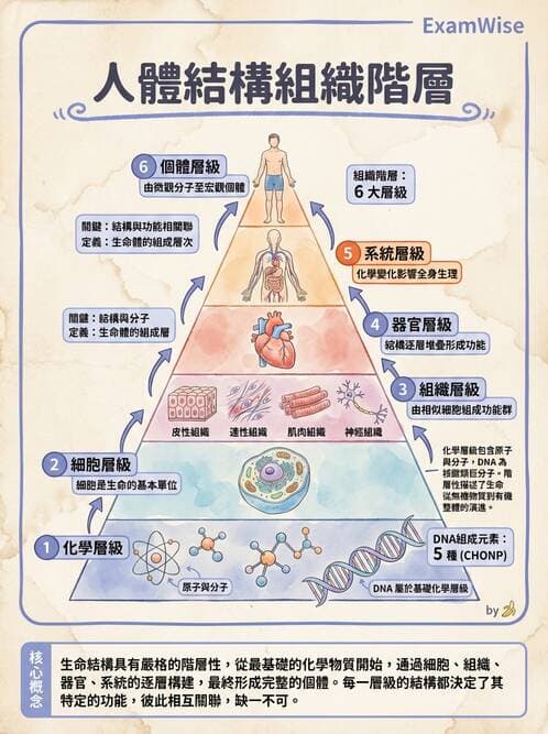 護理師 - 細胞生理 - AI 圖文解析預覽