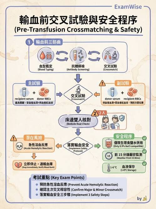 護理師 - 輸血與藥物計算 - AI 圖文解析預覽