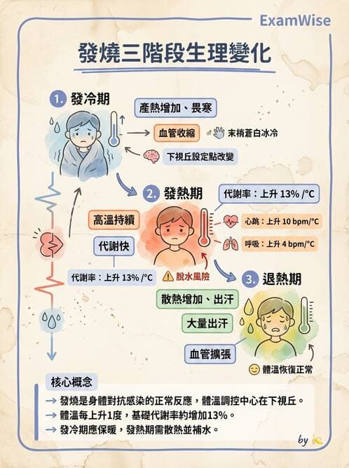 護理師 - 體溫與呼吸評估 - AI 圖文解析預覽