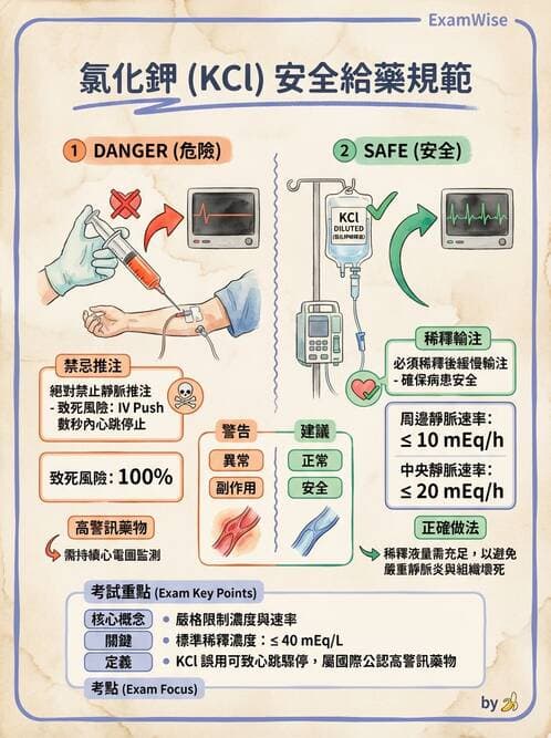 護理師 - 輸血與藥物計算 - AI 圖文解析預覽