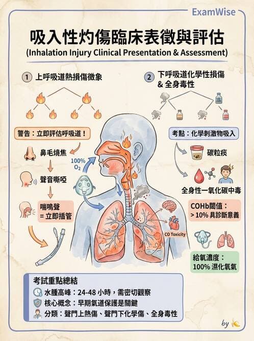 護理師 - 燒傷護理 - AI 圖文解析預覽
