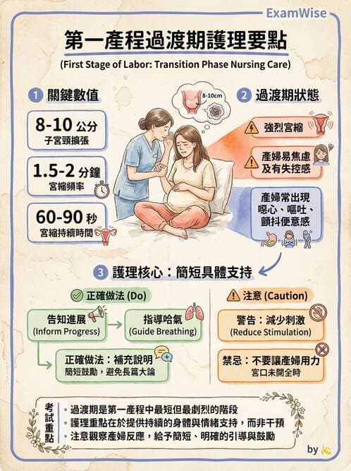 護理師 - 產程機轉與待產護理 - AI 圖文解析預覽