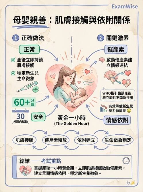 護理師 - 孕期營養心理與衛生政策 - AI 圖文解析預覽