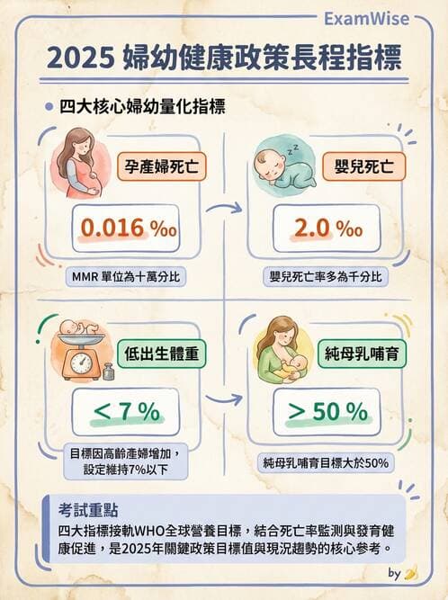 護理師 - 孕期營養心理與衛生政策 - AI 圖文解析預覽