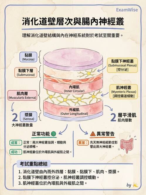 護理師 - 消化系統 - AI 圖文解析預覽