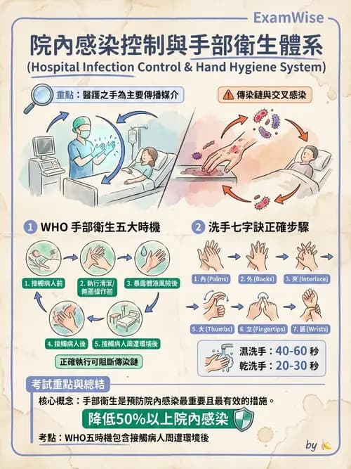 護理師 - 感染及環境疾病 - AI 圖文解析預覽