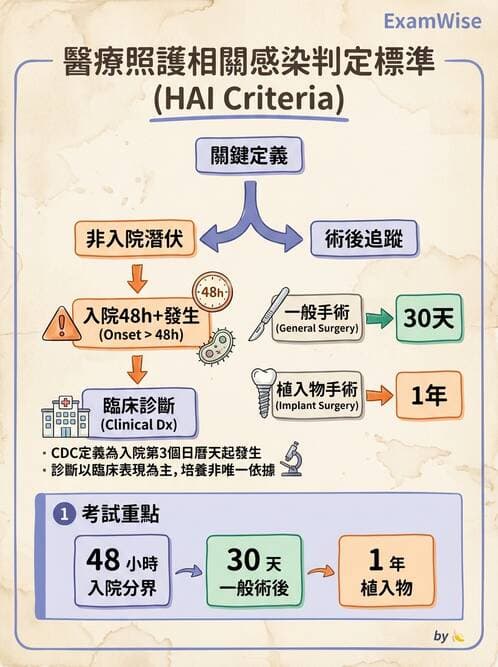 護理師 - 無菌消毒與感染控制 - AI 圖文解析預覽