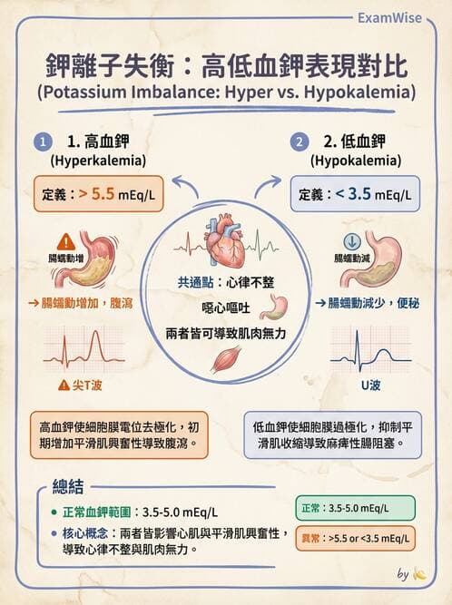 護理師 - 靜脈輸液與電解質平衡 - AI 圖文解析預覽