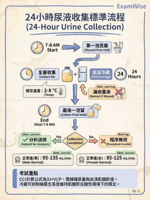 護理師 - 泌尿排泄與導尿護理 - AI 圖文解析預覽