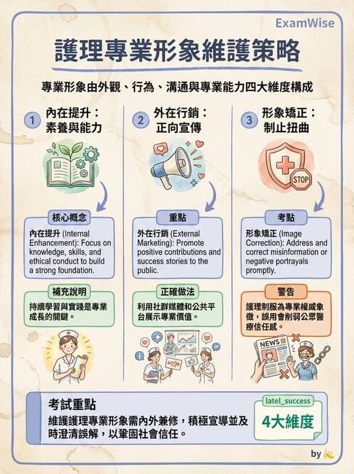 護理師 - 管理與激勵理論 - AI 圖文解析預覽
