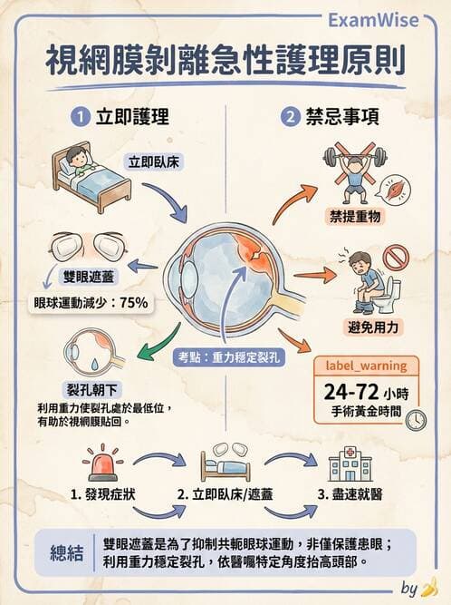 護理師 - 眼科疾病 - AI 圖文解析預覽