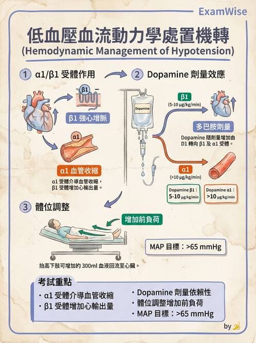 護理師 - 休克與敗血症護理 - AI 圖文解析預覽