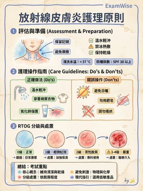 護理師 - 其他常見癌症護理 - AI 圖文解析預覽