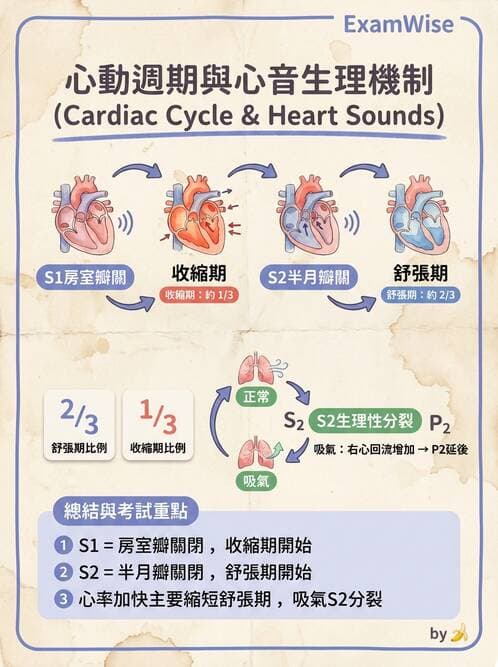 護理師 - 心臟衰竭與心律不整 - AI 圖文解析預覽