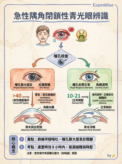 護理師 - 眼科疾病 - AI 圖文解析預覽