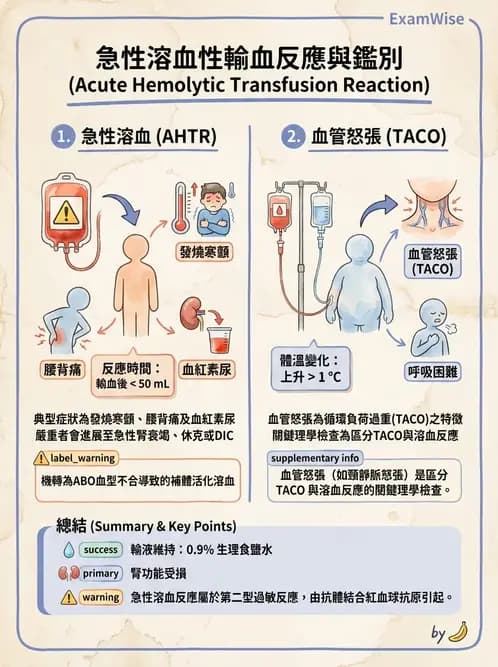 護理師 - 貧血與凝血疾病 - AI 圖文解析預覽