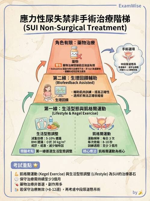 護理師 - 泌尿道疾病與排尿障礙 - AI 圖文解析預覽