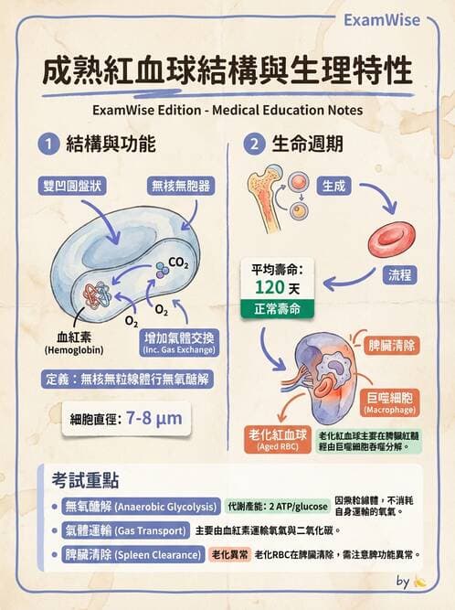 護理師 - 造血及淋巴系統 - AI 圖文解析預覽