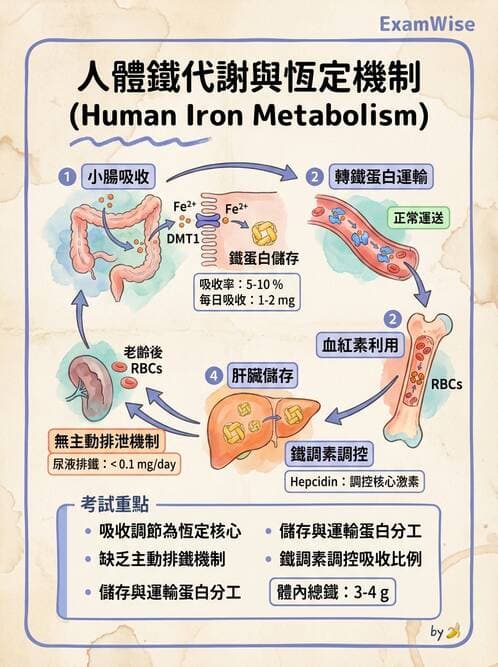 護理師 - 消化系統 - AI 圖文解析預覽