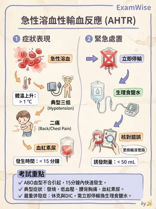 護理師 - 輸血與藥物計算 - AI 圖文解析預覽