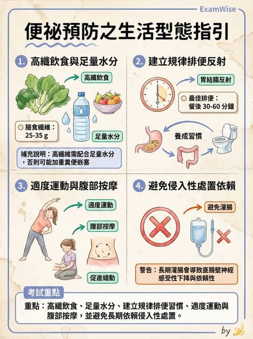 護理師 - 腸道排泄與灌腸護理 - AI 圖文解析預覽