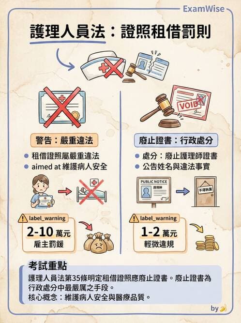 護理師 - 護理法規與倫理困境 - AI 圖文解析預覽