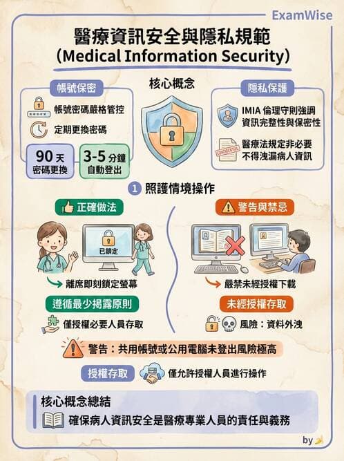 護理師 - 護理法規與倫理困境 - AI 圖文解析預覽