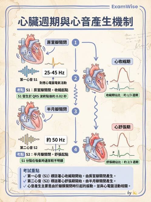 護理師 - 心臟瓣膜病與發炎性心臟病 - AI 圖文解析預覽